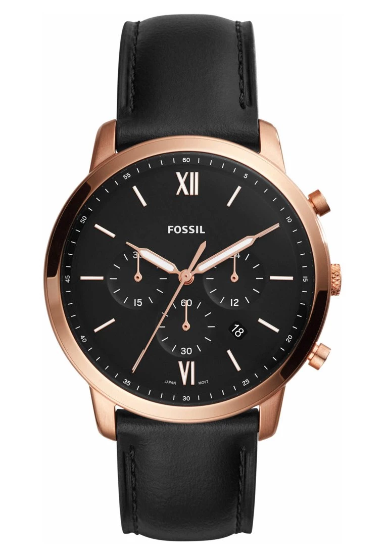 Fossil Homme NEUTRA Montre à Aiguilles Schwarz 4 Fossil Homme NEUTRA Montre à Aiguilles Schwarz – Image 2