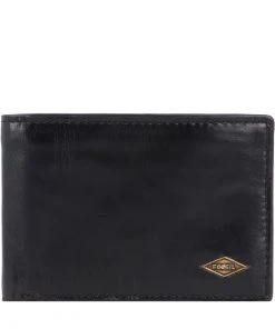Fossil RYAN Portefeuille Schwarz Homme