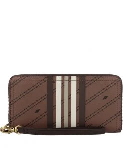 Fossil Unisex LOGAN RFID Portefeuille Brown/black -Fossil Soldes 2022 fbc511a656c646ae872458a3c4035611