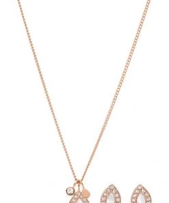 Fossil Femme STEVIE SET Boucles D'oreilles Rose Gold Tone
