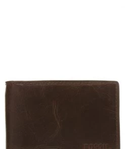 Fossil DERRICK Portefeuille Dark Brown Homme